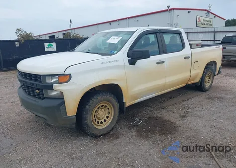 2019 Chevrolet Silverado 1500 Work Truck из США, поврежденный, VIN 1GCUYAEF5KZ418081